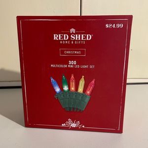 Red Shed Christmas Lights